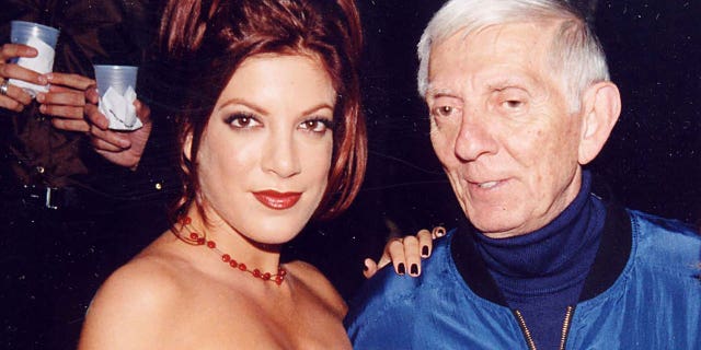 Tori Spelling credited the mentorship that she received from her late father Aaron Spelling as keeping her grounded.
