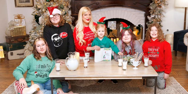Tori Spelling also revealed she'd encourage her children to jump into the entertainment industry "if they really wanted it."