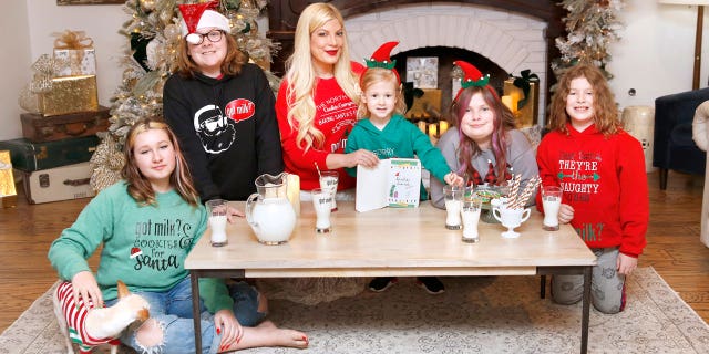 Tori Spelling also revealed she'd encourage her children to jump into the entertainment industry "if they really wanted it."