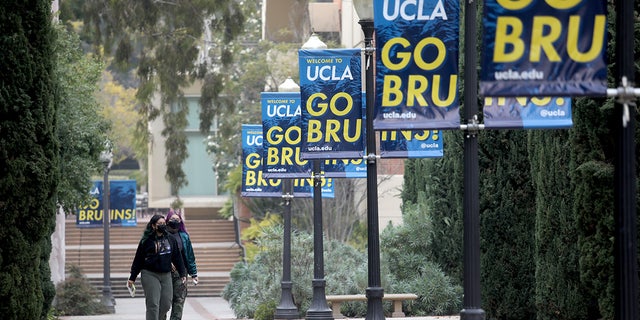 The campus of the University of California Los Angeles (UCLA) on Friday, Jan. 7, 2022. (Gary Coronado / Los Angeles Times via Getty Images)