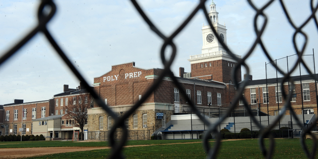 Poly Prep Country Day School at 9216 Seventh Ave., Brooklyn and its famed clock tower. 