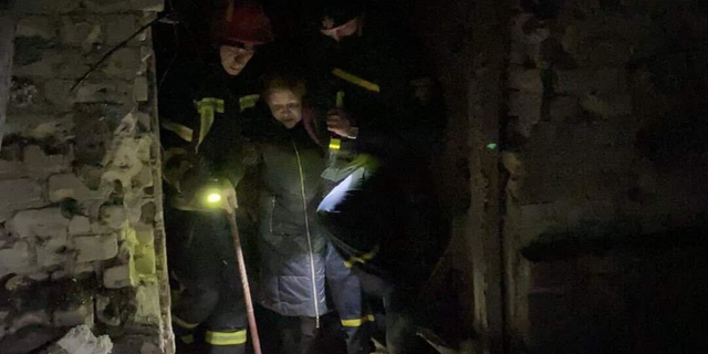 Several buildings in Starobilsk, in the Ukrainian region of Luhansk Oblast, show significant damage from shelling, according to footage shared by the National Emergency Service of Ukraine.