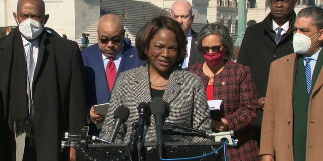 A Democrat Party fundraising email claimed that U.S. Rep. Val Demings, D-Fla., was winning her Senate race against Sen. Marco Rubio, R-Fla.