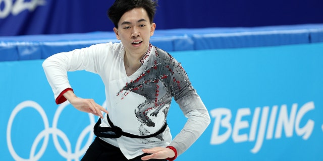 American figure skater Vincent Zhou expresses frustration after being unable to attend closing ceremony 3 Vincent Zhou of Team USA skates during day two of the 2022 Winter Olympics on Feb. 6, 2022, in Beijing.