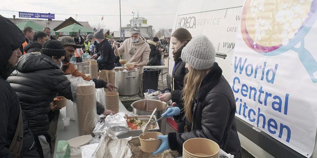 The nonprofit is also working with restaurants in two Ukrainian cities, Odesa and Lviv, to help feed families that haven't fled.