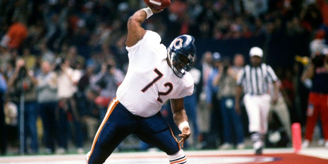 Trey Wingo talks Super Bowl bets, why the Bengals 'should not be here,' and partnering with Caesars Sportsbook 1 William Perry #72 celebrates after scoring a touchdown against the New England Patriots during Super Bowl XX at the Louisiana Superdome Jan. 26, 1986, in New Orleans, Louisiana. The Bears won the Super Bowl 46-10.