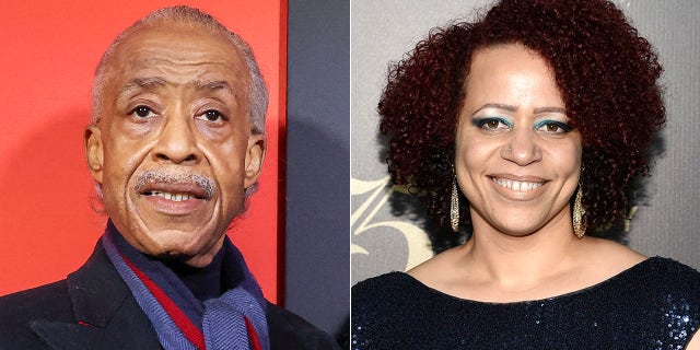 Al Sharpton and Nikole Hannah Jones