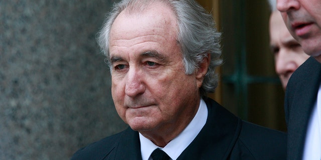NEW YORK - MARCH 10:  Accused $50 billion Ponzi scheme swindler Bernard Madoff exits federal court March 10, 2009 in New York City. Madoff was attending a hearing on his legal representation and is due back in court Thursday.  (Photo by Mario Tama/Getty Images)