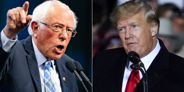Bernie Sanders and Donald Trump.