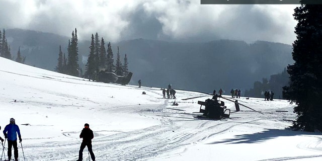 Photo of Black Hawk training accident in Utah