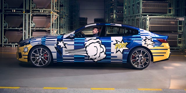 Jeff Koons collaborated with BMW on the 8 X Jeff Koons limited edition car.