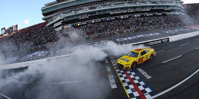 Logano had previously won the Clash in 2017 when it was held in Daytona.