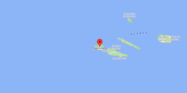 The ship is currently about 100 miles from Portugal's Faial Island, where the crew was taken after evacuation.