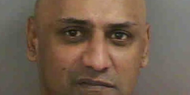 Enben Moodley, 40, of Naples, was arrested by deputies shortly after the incident on Sunday