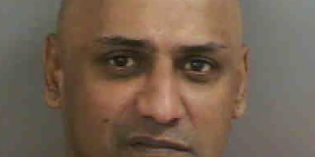 Enben Moodley, 40, of Naples, was arrested by deputies shortly after the incident on Sunday