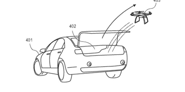Ford's patent would use drones to inspect autonomous cars.