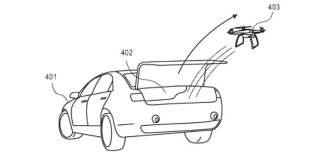 Ford's patent would use drones to inspect autonomous cars.