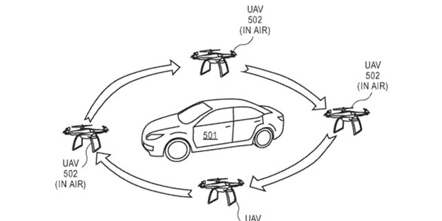 The drone would check for damage and call for repairs, if necessary.