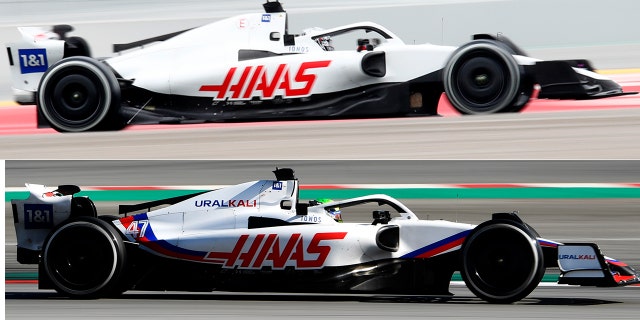 A Haas F1 retirou o patrocínio da Uralkali após a invasão da Ucrânia.