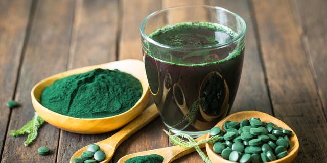 Spirulina is a blue-green algae rich in vitamins and minerals.