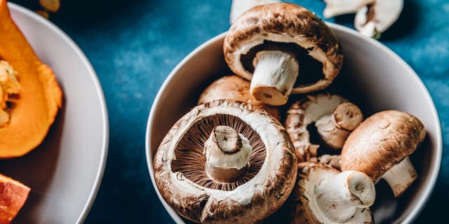 Shiitake mushrooms are an edible fungus native to East Asia.