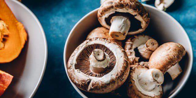 Shiitake mushrooms are an edible fungus native to East Asia.