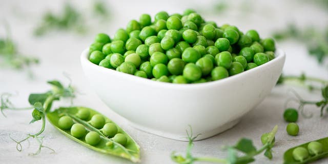 Green peas are technically legumes, but their pods are filled with nutrients.