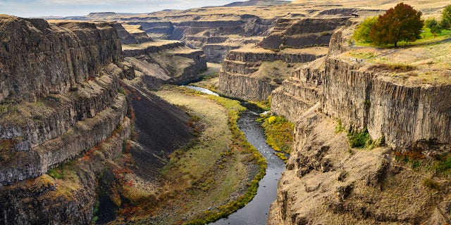 The Lyons Ferry Hatchery is located near Palouse Falls in Washington.