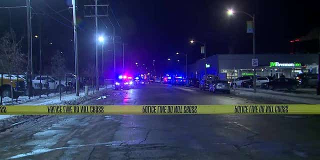 The shooting occurred near 25th Street and St. Paul Avenue in Milwaukee.