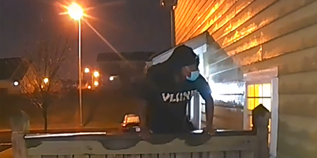 Police described the suspect as a Black man with long dreads in a ponytail.