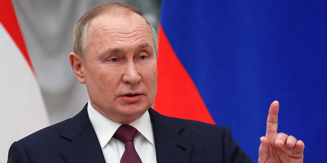 Russian President Vladimir Putin. Said Sen. Bill Hagerty to Fox News Digital this weekend about the Russian president, "The whole world is looking at how Putin is able to negotiate this, and what he’s able to get away with [in Ukraine]."