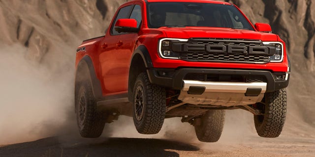 The new Ford Ranger Raptor goes on sale in the U.S. in 2023.