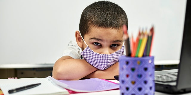 This child is ready (almost!) for a brand new school year.  