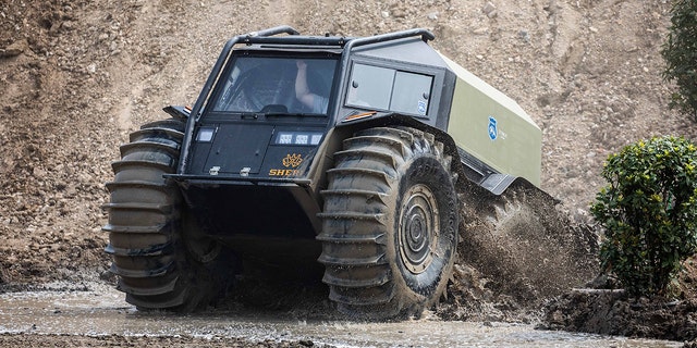 The Sherp ATV is built in Ukraine. 