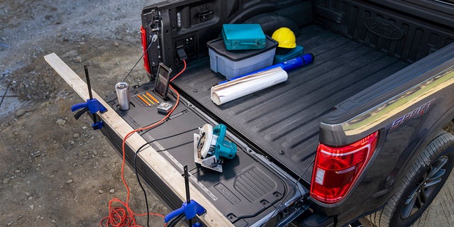 Ford's pickups currently offer features like a built-in generator, tailgate workspace and pop-out step.