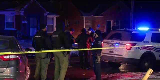 Detroit police investigating a triple fatal shooting; two adults and a child.