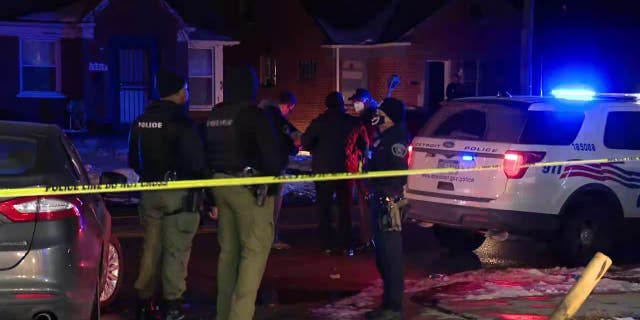 Detroit police investigating a triple fatal shooting; two adults and a child.