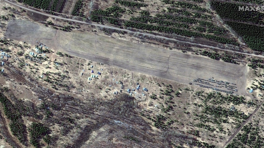 Satellite image in Teshkov, Belarus 