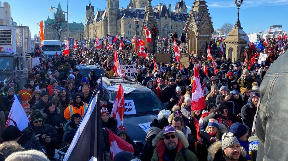 Trucker's Convoy -- Ottawa, Canada