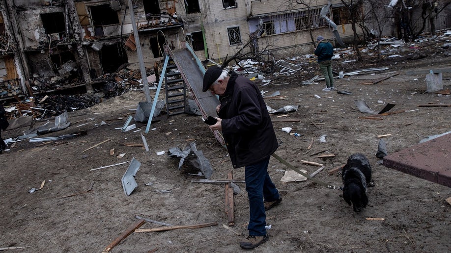 Russia Ukraine attack invasion devastation