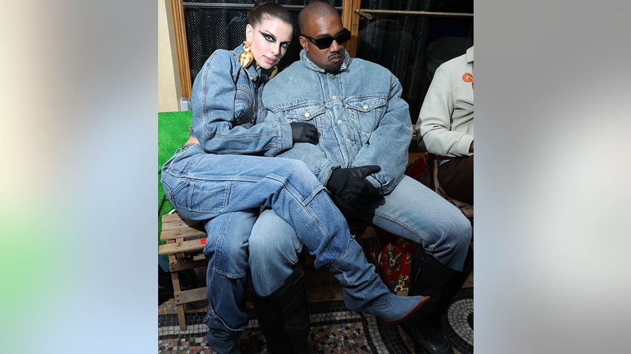 Kanye and Julia Fox