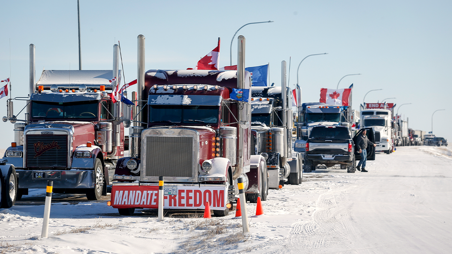 Truck convoy