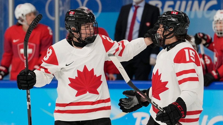Canada women’s ice hockey routs Swiss 10-3, advances to Olympic gold-medal game