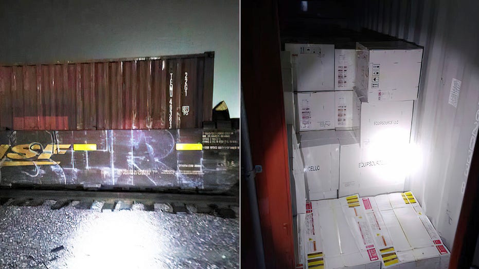 California police arrest 5 suspects in cargo train theft