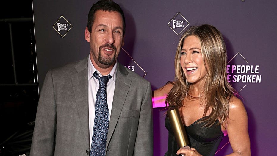 Jennifer Aniston, Adam Sandler share behind-the-scenes look at ‘Murder Mystery 2’ filming: ‘Back to work’
