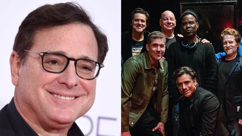 Bob Saget’s wife, pals John Stamos, Jeff Ross, and more honor his memory at LA’s Comedy Store
