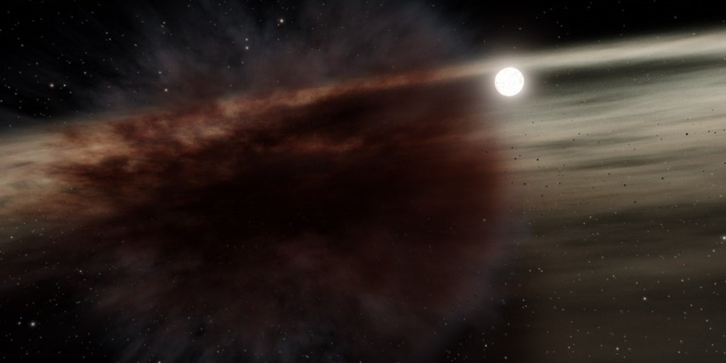 NASA image depicts historic debris cloud from clash of celestial bodies - Vimarsana News