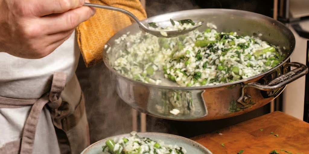 Frozen spring vegetable risotto: A 'seriously flavorful' new recipe - Vimarsana News
