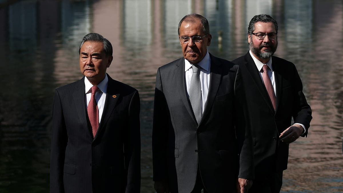 Wang Lavrov Foreign Ministers