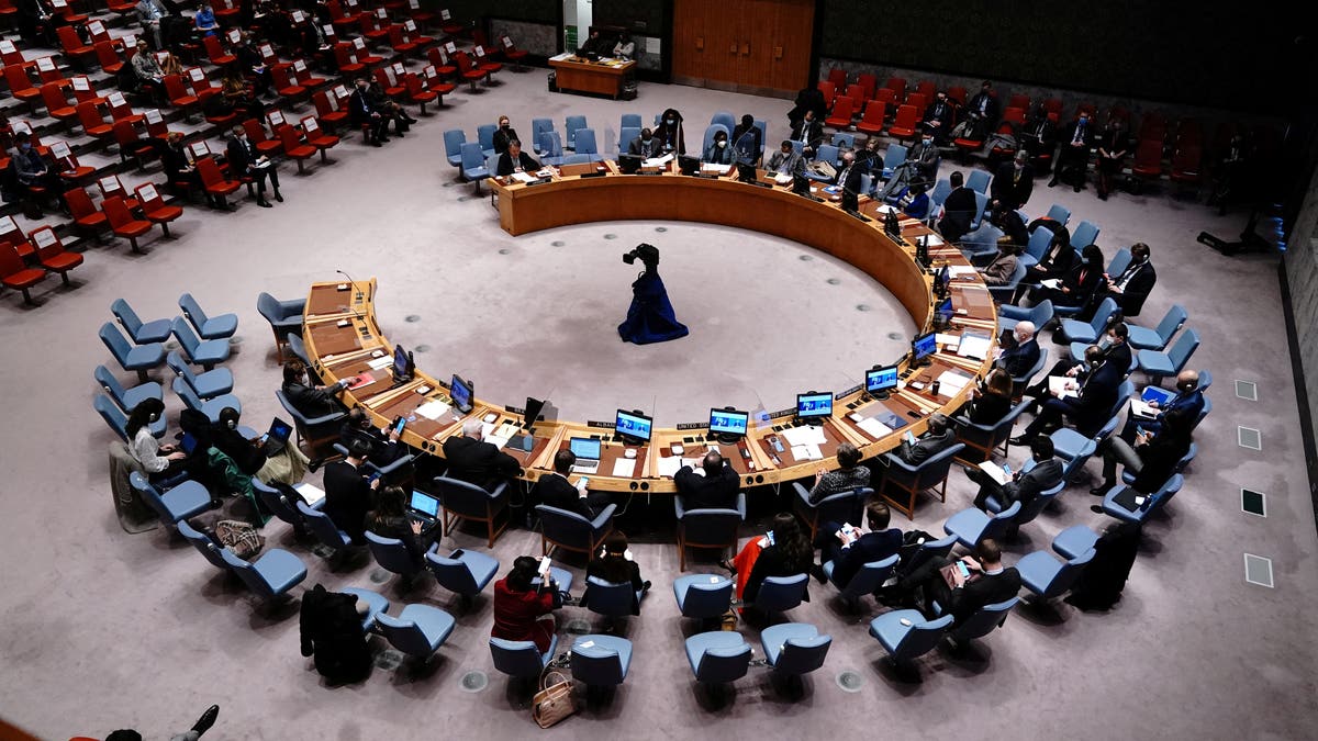 United Nations Security Council meeting after Russia's invasion of Ukraine, in New York City